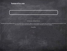 Tablet Screenshot of homoerotica.com